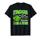 Be a Frog T Shirt Funny Toad Lover Gifts for Kids