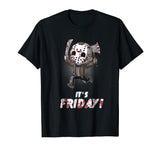 It's Friday Funny Halloween Horror Graphic T-shirt