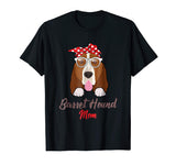 Basset Hound Mom Funny T-Shirt Mother's Day Gift