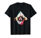 Atlas Shirt Heartbeat Love Funny Fan- Atlas fc T-Shirt