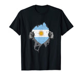 ARGENTINA Tshirt Super ARGENTINA Flag Funny Tshirt