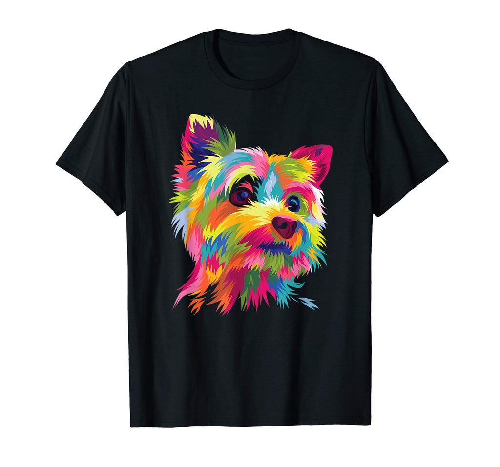 Yorkshire Terrier Shirt Funny Yorkie Pop Art Popart Dog Gift