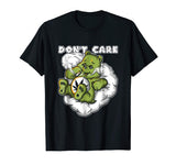 Funny Marijuana Weed T Shirt Smoking Bear Don't Care
