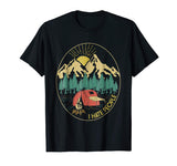 Love Camping I Hate People T-Shirt Funny Camping T-Shirt