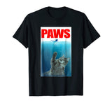 Paws Cat and Mouse T-Shirt Cute Funny Cat Lover