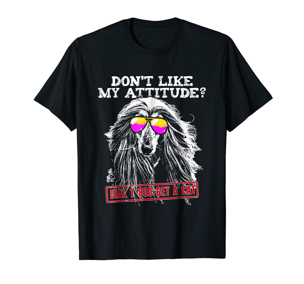 Funny Afghan Hound Attitude Shirt