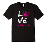 I Love Pickleball T-Shirt Funny Pickle Ball Tee for Player