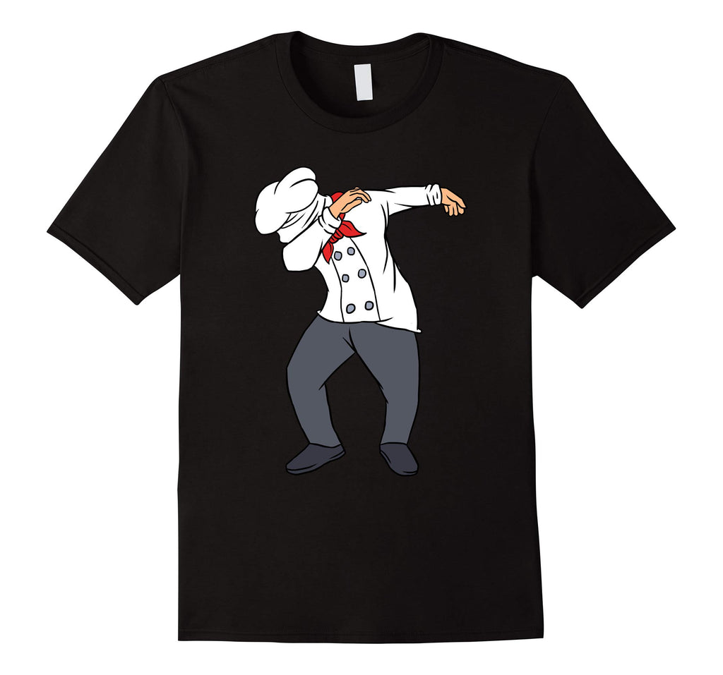 Dabbing Chef T-Shirt - Funny Chief Cook Profession Gift Tee