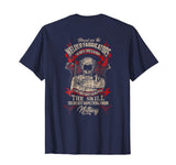 WELDER FABRICATORS Funny Welders Welding T-Shirt Backside