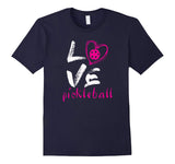 I Love Pickleball T-Shirt Funny Pickle Ball Tee for Player