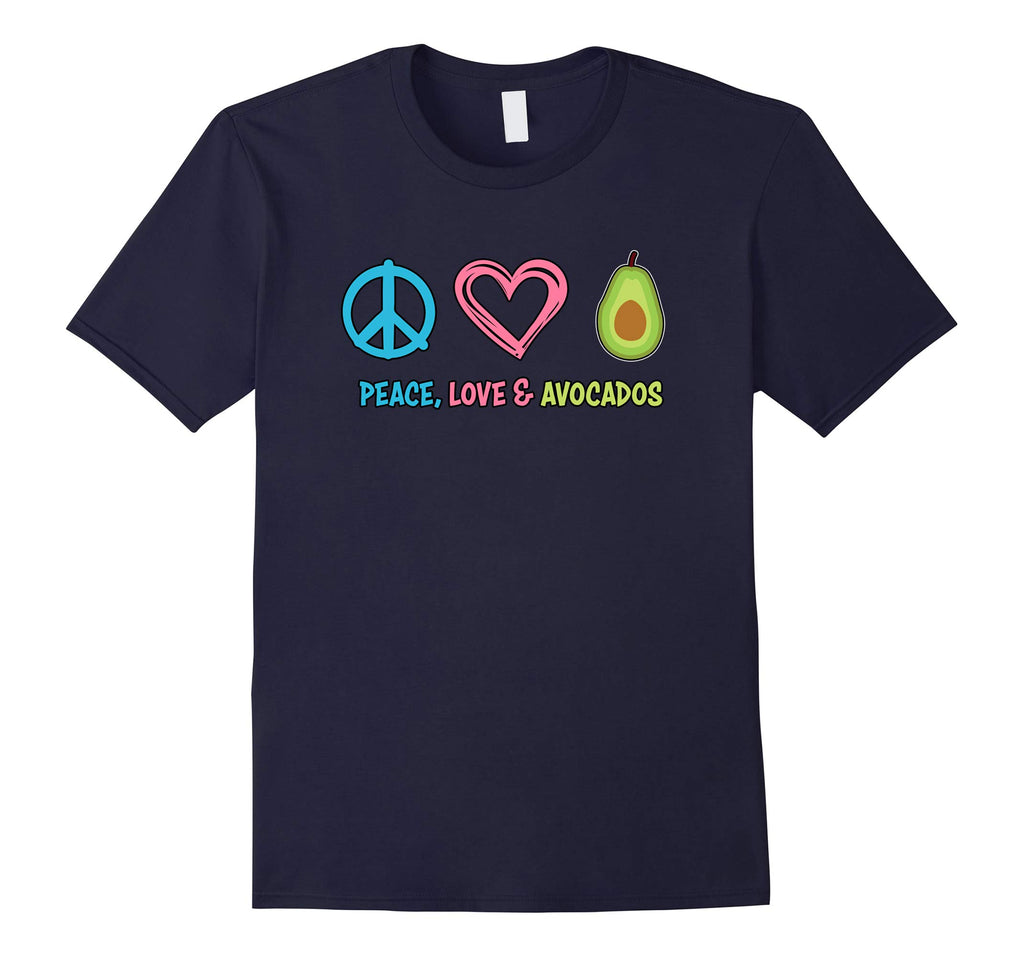 Peace Love and Avocados T-shirt, Funny Fruit T-shirt