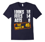 40th Birthday T Shirt Funny That Makes Me 40 T-Shirt Gift