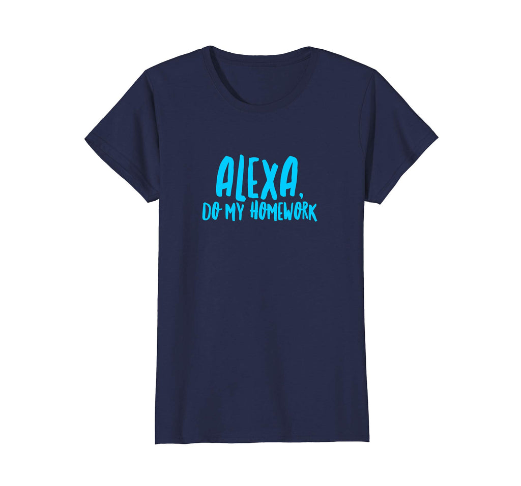 Alexa Do My Homework Funny Joke Kids Youth T-Shirt