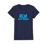 Alexa Do My Homework Funny Joke Kids Youth T-Shirt