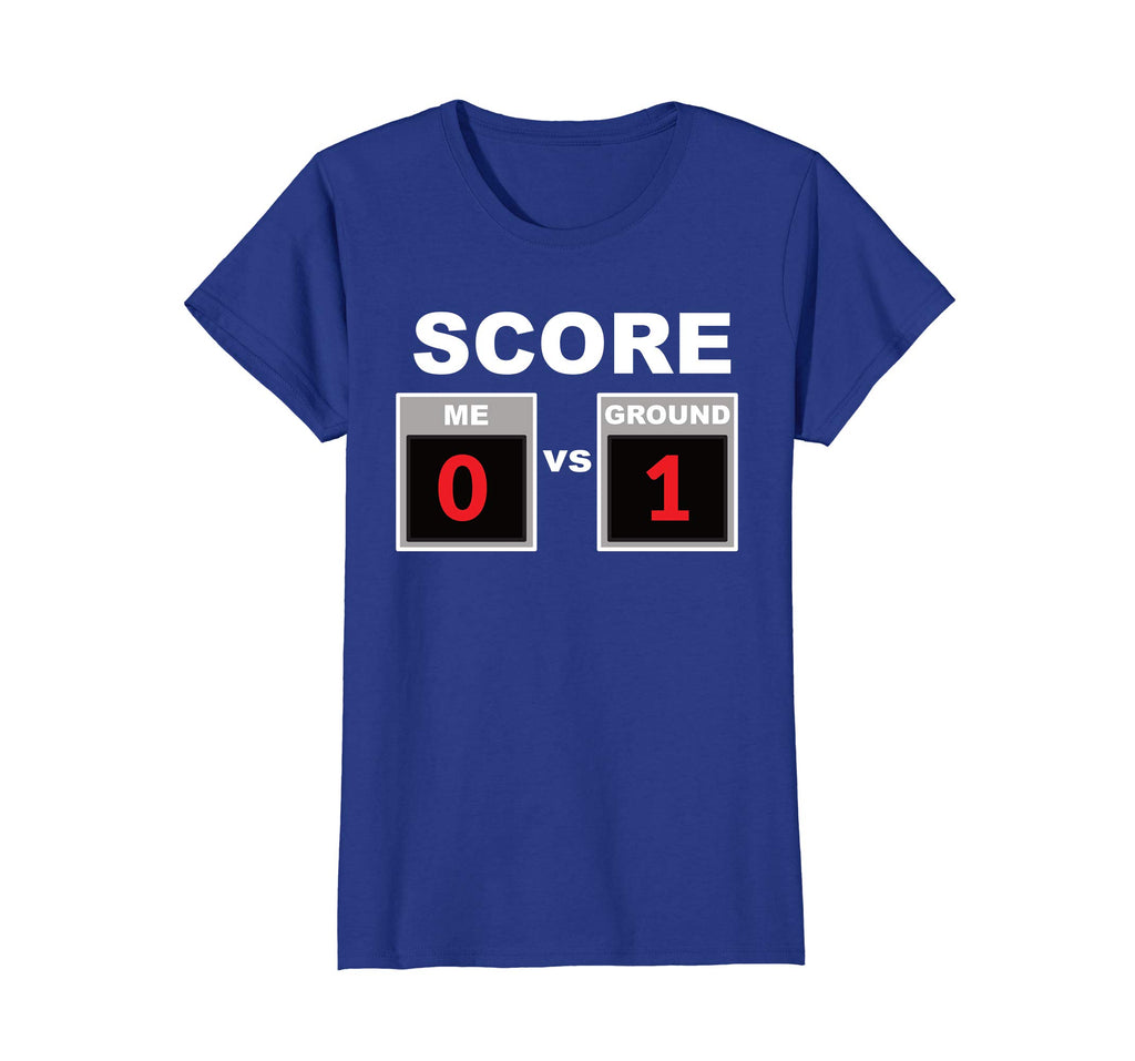 Get Well Soon Funny Gift Tshirt - Me Versus the Ground