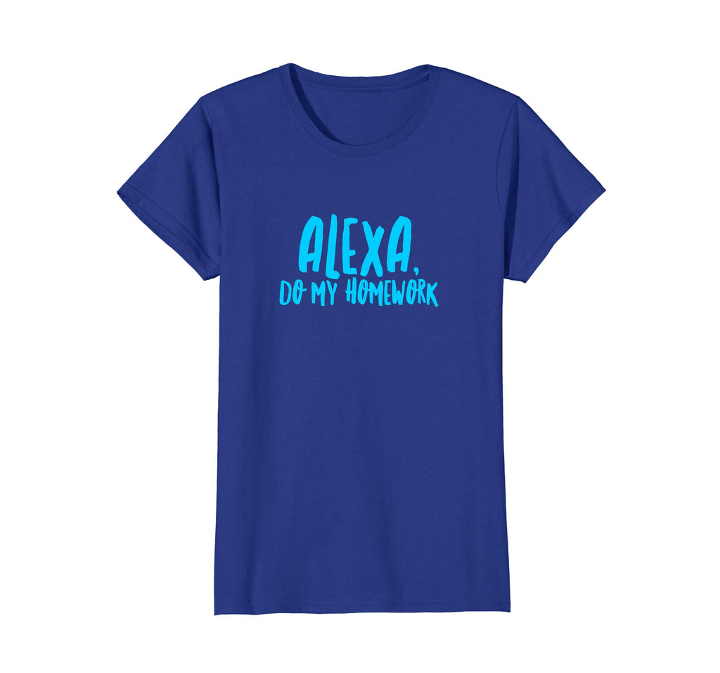 Alexa Do My Homework Funny Joke Kids Youth T-Shirt