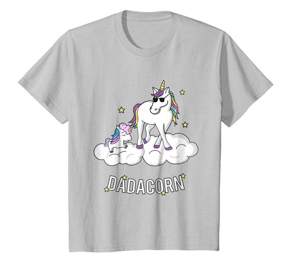 Dadacorn Shirt Funny Unicorn Best Dad Father's Day Gift
