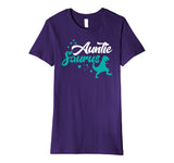 Auntie Saurus T-shirt Funny Dinosaur Lover Aunt Shirt