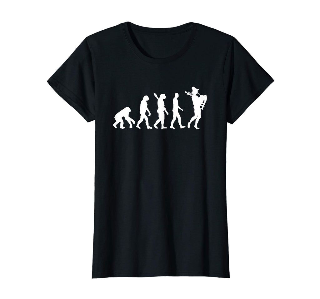 Bagpiper Evolution Funny Bagpipes T-Shirt
