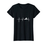 Heartbeat Swimming T-Shirt Funny swimming shirt
