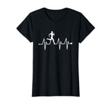 Athletics Heartbeat Pulse Shirt - Funny Running T-Shirt