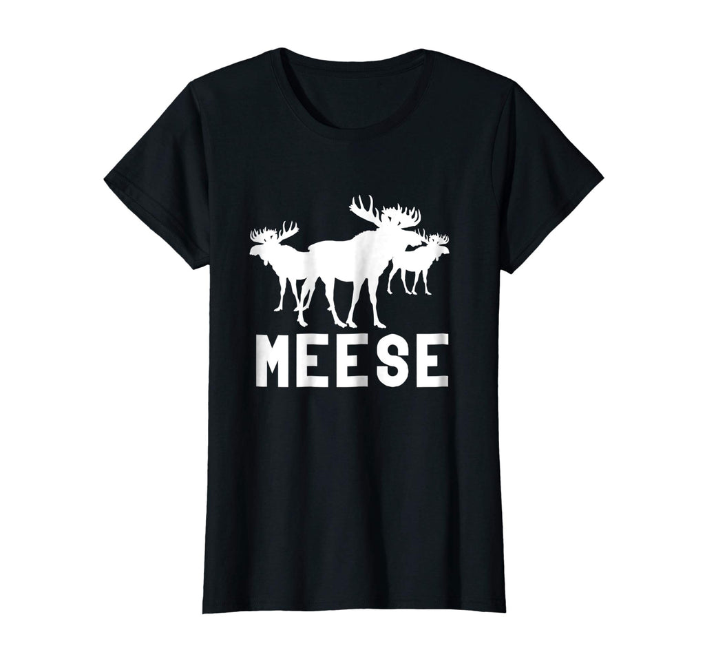 Meese Antlers Love Funny Moose T-Shirt