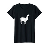 Awesome White Llama Alpaca Animal Cute Cool Funny Shirt