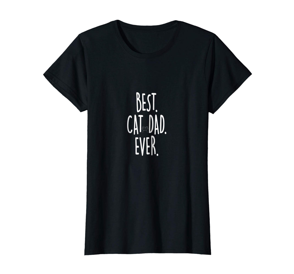 Best Cat Dad Ever Shirt Funny Father's Day Gift for Men