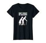 Senior Citizen Discount Elderly Old People Funny TShirt Gift