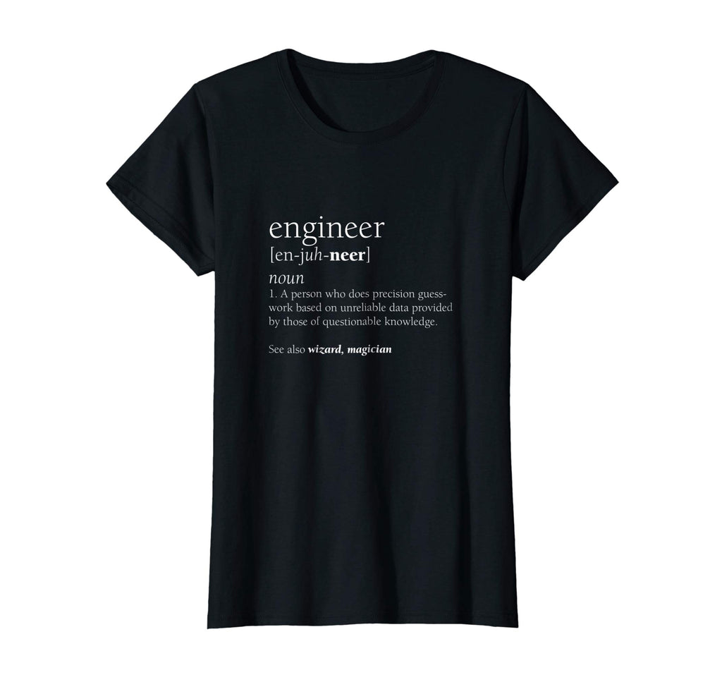 Engineer Definition T Shirt, Funny Engineering Gift