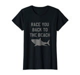 Funny Shark T-Shirt Beach Race Tee Shirt Men Women Kids