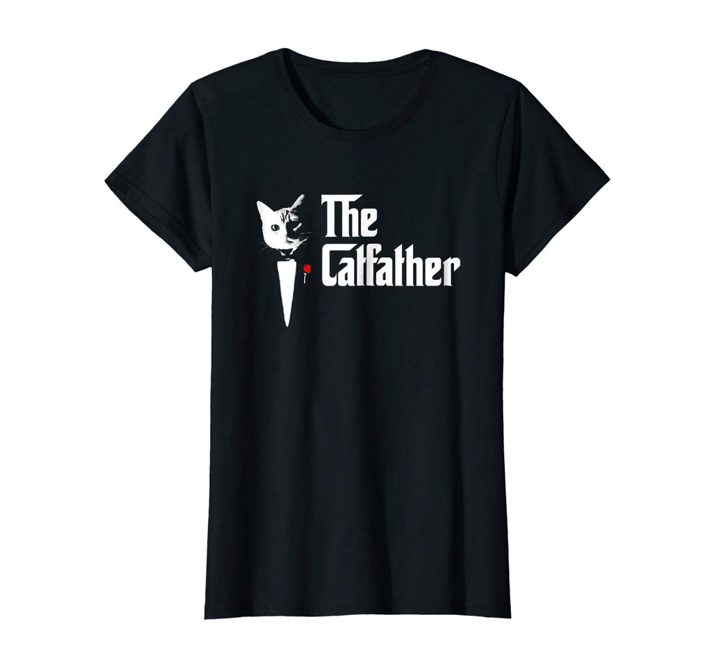 The CatFather T Shirt, Father Of Cats T Shirt, Funny Cat Dad