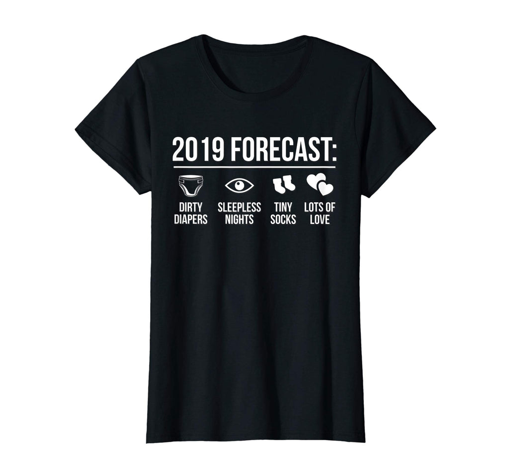 Funny New Dad Mom T-Shirt for Expecting Baby Announcment