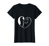 Easily Distracted By Penguins And Dogs Funny T-Shirt