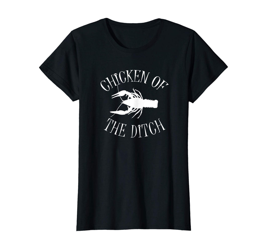 BDAZ Funny Crawfish Chicken Of The Ditch T-Shirt Cajun Gift