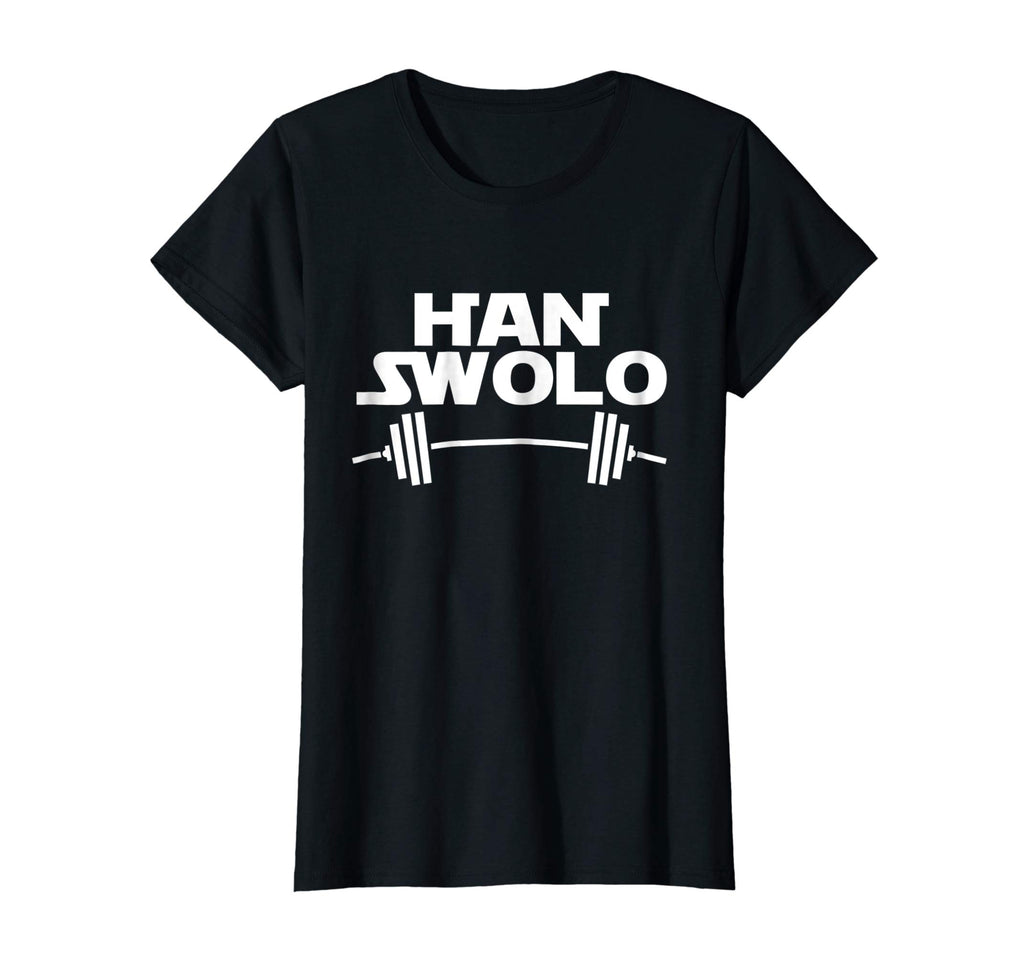 Han Swolo Gym Weightlifting Funny T-shirt