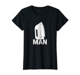 Domestic-Iron Man Funny T Shirt - Novelty Shirts