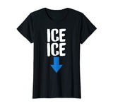 Ice Twice Pregnancy Announcement Funny T-Shirt