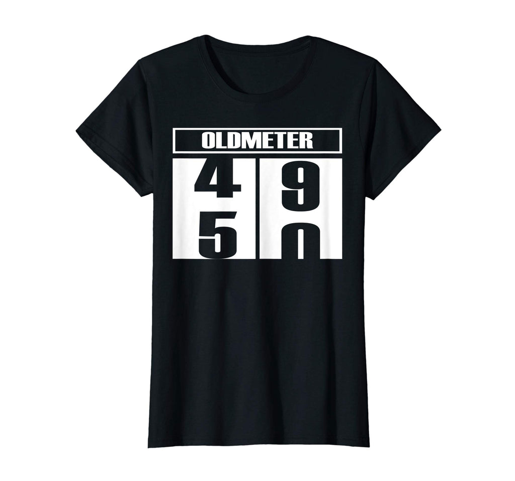 Oldmeter 50 T-Shirt 50th Birthday Gift Funny