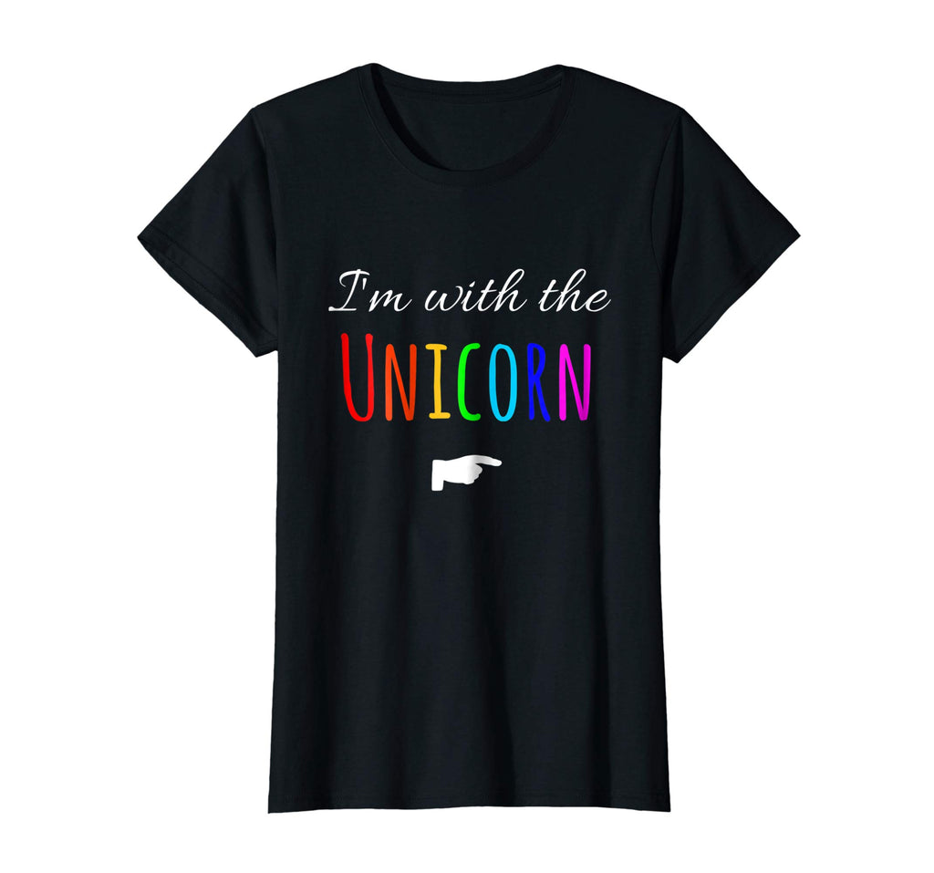 I'm With The Unicorn Cosplay Couple Funny Graphic T Shirt