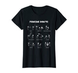 Fencing Funny T-Shirt - Don't Cartoon Tee &amp; Gift
