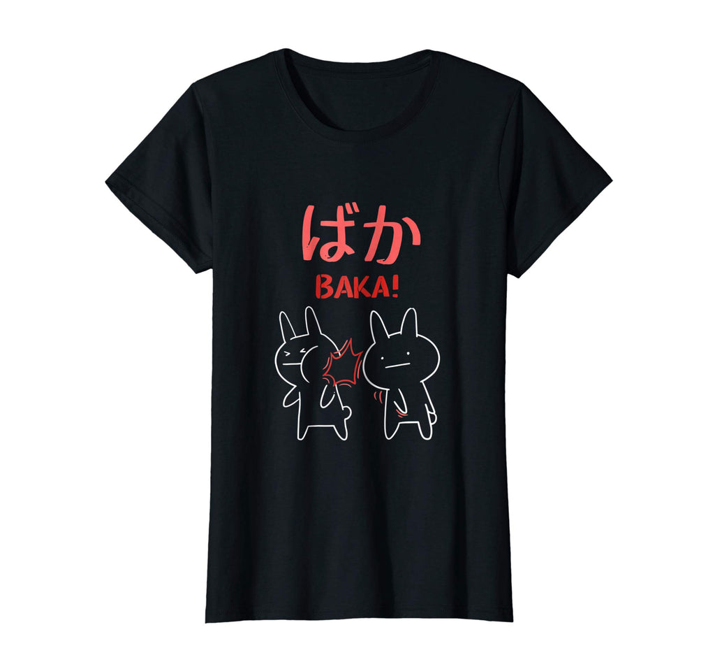 Baka Shirt Funny Anime Manga Rabbit Slap Otaku T-Shirt