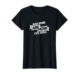 Bad Puns Nerdy Bookish tee Writer Reading Funny Book t-shirt