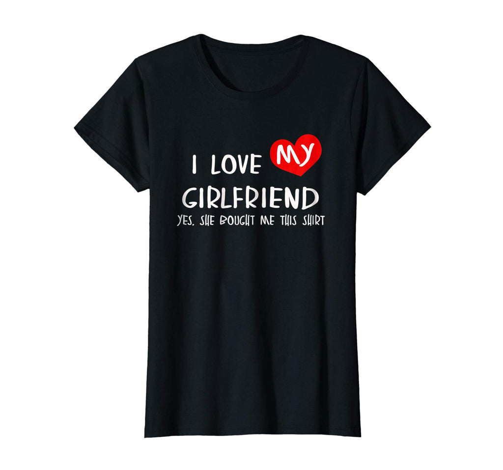 Funny &quot;I Love My Girlfriend&quot; T-Shirt Gift