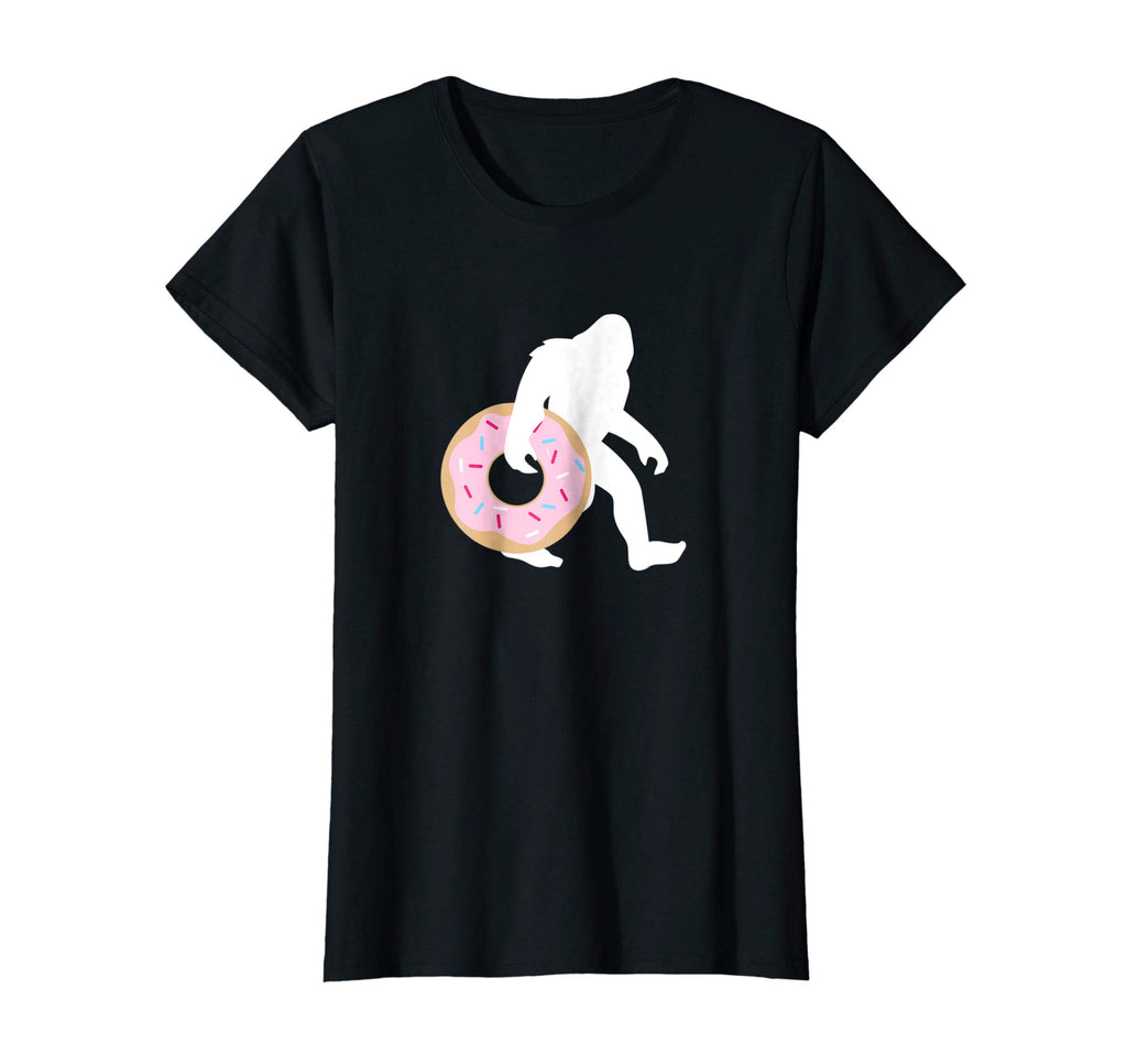 Bigfoot Donut Shirt, Funny Cute Sprinkle Sasquatch Gift