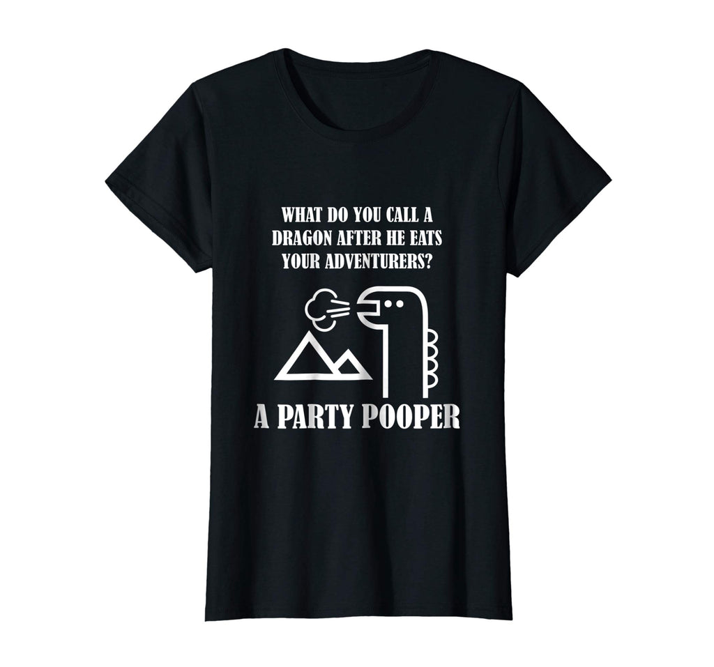 Funny DND Joke Party Pooper Shirt