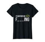 I'd Rather Be Farming T-Shirt Funny Farmer Gift Shirt