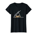 Acute Angle Cat That is Cute - Funny T-Shirt