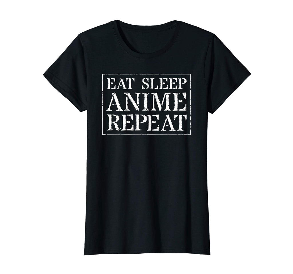 Anime T Shirt For Funny Men &amp; Women: Eat Sleep Anime Repeat