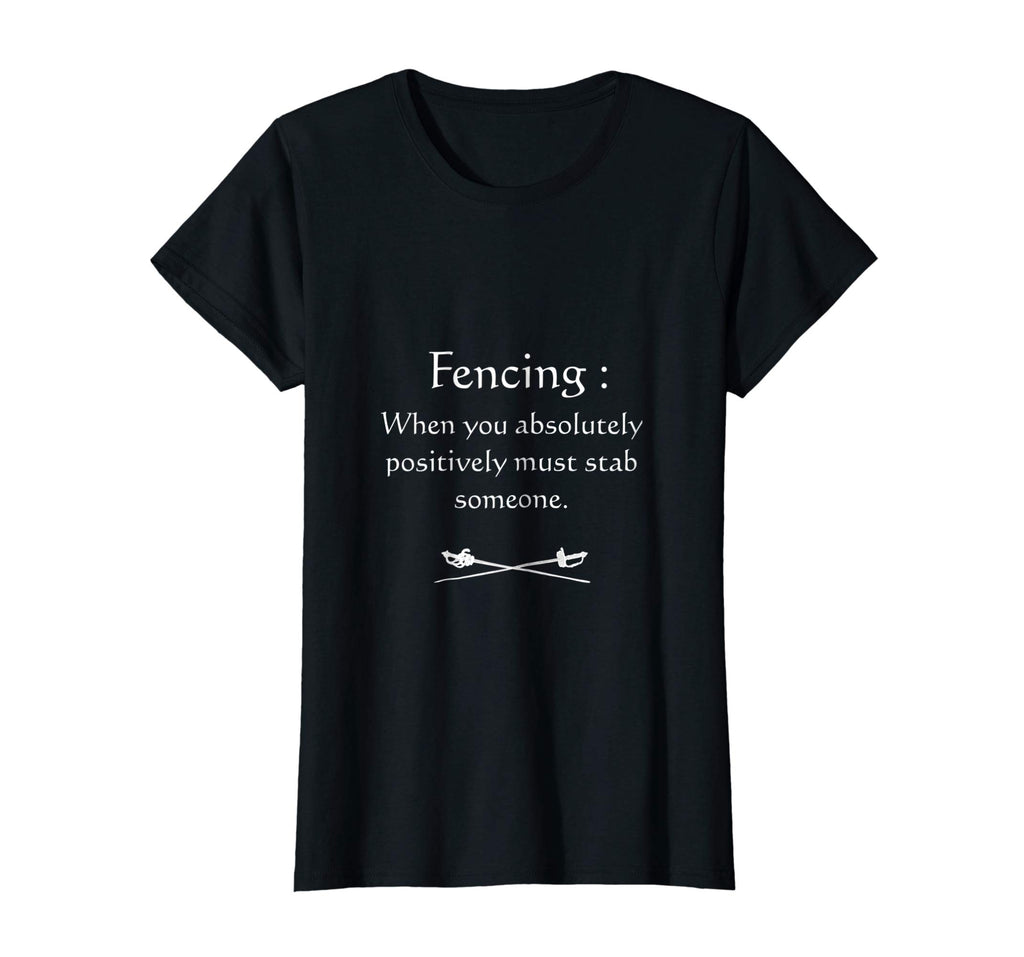 Funny Fencing T-Shirt For Men, Women, Kids